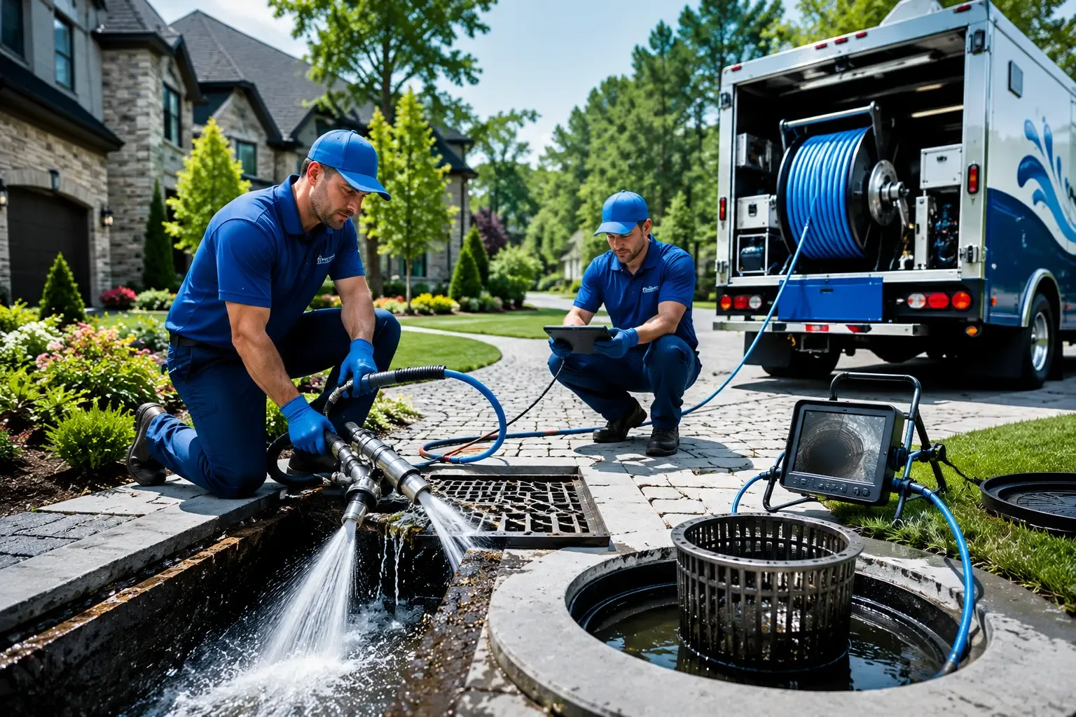 Local outdoor drain cleaning professionals in Alexander, NY