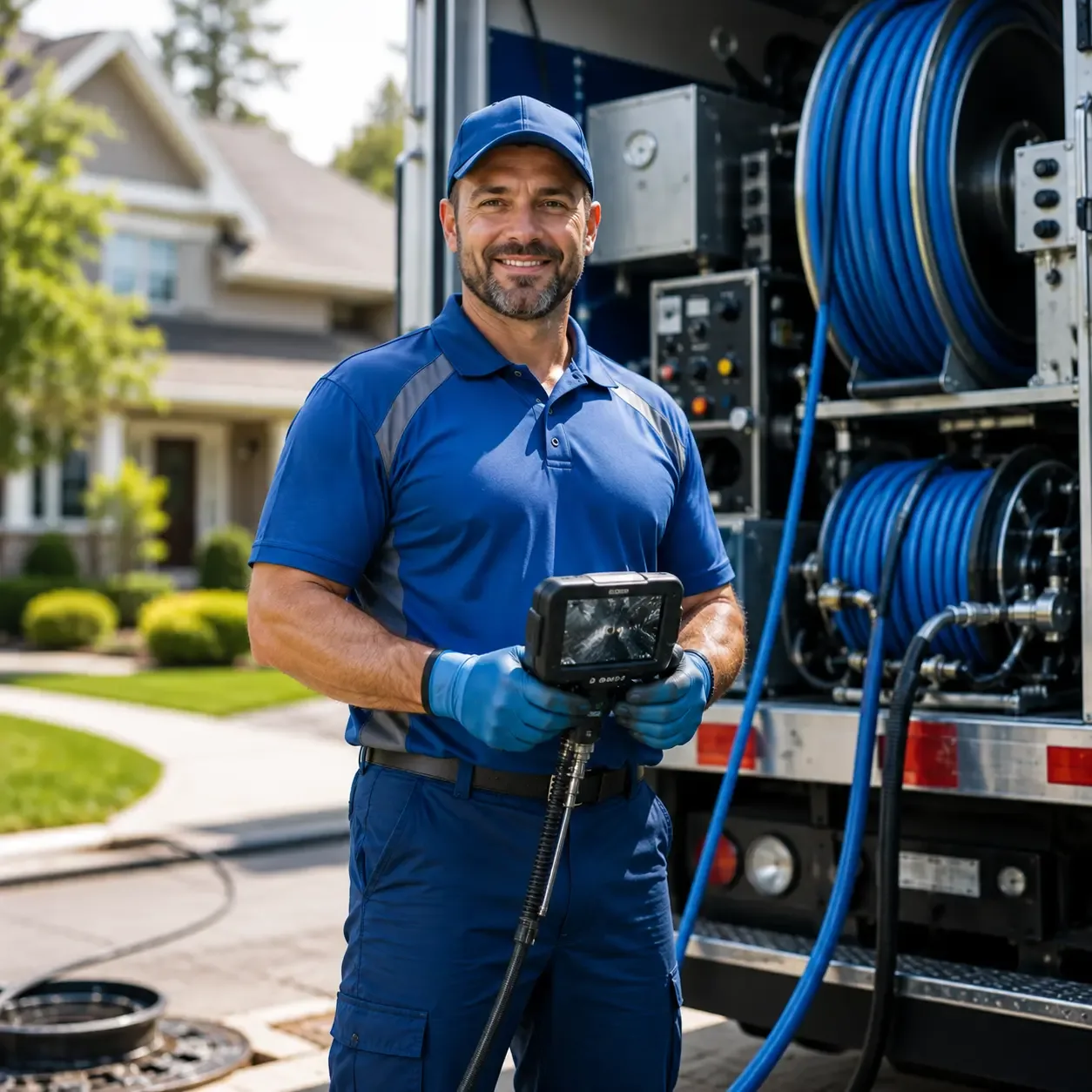 Local outdoor drain cleaning specialists in Alexander, NY